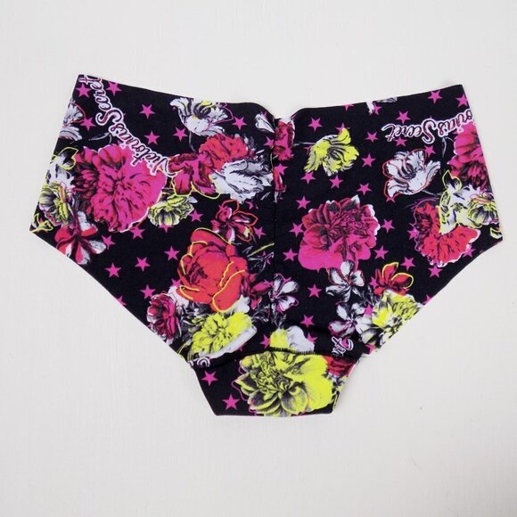nwt victoria's secret floral love logo no show seamless hipster cheekster tanga - Picture 2 of 3